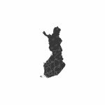 Finland Map Vector & Provinces