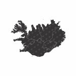 Download the Iceland vector map & provinces with high quality graphics in EPS, JPG, PDF and PNG. Sæktu Hæsta Íslandskortið og héruðin.